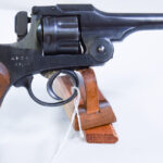 SOLD , JAPANESE TYPE 26 SERVICE REVOLVER, LATE PRODUCTION VARIANT WITH SERRATED GRIPS, NICE!