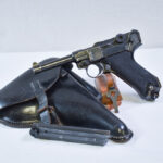 SOLD AWESOME FULLY RIGGED OUT byf42 “BLACK WIDOW” P.08 LUGER PISTOL, ALL YOU NEED IN A NAZI LUGER!