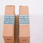 SAT JUN 27, 2 MINT UN-OPENED 16rd BOXES OF GERMAN WW2 1943 DATED 9mm AMMUNTION