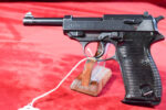 MON AUG 24, VERY CHOICE, GERMAN WWII WALTHER ac42 CODE P.38 PISTOL, MILITARY FINISH "K" BLOCK, VET BRINGBACK, EXTRA SHARP!