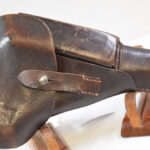 SOLD, clg 44-Ernst Melzig, Liegnitz 1944 production Nazi High Power Holster, NAMED VET BRINGACK!