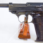 SOLD THU JUN 18, GERMAN WWII SPREEWERKE CYQ P.38 PISTOL, "H" BLOCK 1943 PRODUCTION, BEEN THERE, DONE THAT!