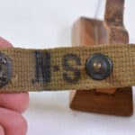 SOLD  VERY RARE N-S MARKED EARLY KHAKI M-1 CARBINE SLING, MINTY!