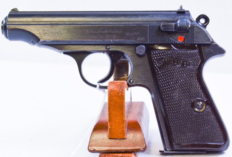 Sold EXCEPTIONAL WALTHER PP PISTOL, 1944 WAFFENAMTED, MILITARY FINISH ...