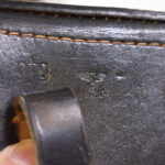 SOLD  gfg1941 Black Hardshell Luger Holster, NICE!