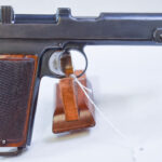 sold, STEYR HAHN MODEL 1912 PISTOL, NAZI POLICE “EAGLE/L”, 9m/m PARABELLUM, VERY SHARP!