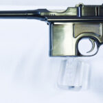 SOLD , MAUSER MODEL 1930 BROOMHANDLE PISTOL, LATE PRODUCTION, MINT CRISP!