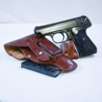 SOLD, SAUER 38H PISTOL, EARLY PRODUCTION NAZI POLICE "EAGLE/C”, FULL RIG, MINT SHARP!