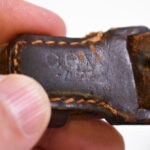 SOLD 1943 GERMAN WW2 K98k RIFLE SLING,  "cey 43" MARKED, NICE!