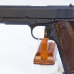 SOLD, US NAVY WW2 ITHACA 1911A1 SERVICE PISTOL, SHIPPED TO NAVY 3/27/1944, MINT CRISP STUNNING!