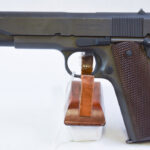 SOLD  EXCEPTIONAL US WW2 REMINGTON RAND 1911A1 SERVICE PISTOL, FEB, 1945 PRODUCTION, MINT NEW UN-FIRED STILL IN COSMOLINE!