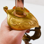 SOLD, JAPANESE WW2 ERA 1896 PATTERN NAVAL OFFICERS DRESS SWORD WITH TASSEL & BRINGBACK PAPERS, STUNNING!