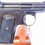 SOLD, SCARCE GERMAN WWI IMPERIAL ARMY PROOFED J.P. SAUER MODEL 1913 PISTOL, VERY CRISP & HARD TO FIND!