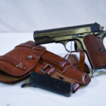 SOLD LUFTWAFFE jhv43 FEMARU PISTOL, 2 MATCHING MAG MINT FULL RIG, REAL EYE POPPER!