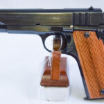 SOLD IMPORTANT BRITISH WWII BALLESTER MOLINA .45 AUTO PISTOL, USED BY THE 8TH ARMY IN N. AFRICA & SOE AGENTS IN EUROPE, MINT NEW!