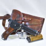 SOLD WWI AUSTRO-HUNGARIAN M1907 ROTH-STEYR PISTOL, SPECTACULAR 1913 DATED COMPLETE CALVARY RIG, WITH ALL THE AMMO MINT CRISP!