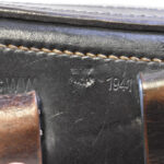 SOLD  WC17, cww 1941 CODED (CARL WEISS, BRUNCHSCHWIEG) 1941 P.38 HARDSHELL HOLSTER, MINT!