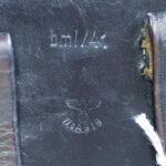 SOLD WC2, bml/41 (Hans Römer, Neu Ulm) 1941 German Army Black Luger Holster, SHARP, PERFECT FOR A BLACK WIDOW!