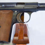 SOLD, GERMAN WW2 ISSUE ASTRA 300 PISTOL, WAFFENAMTED .380, MAY, 1943 DELIVERY, MINT CRISP!