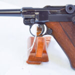 Sold  EXCEPTIONAL byf41 P.08 “BROWN WIDOW” P.08 LUGER PISTOL, WITH MATCHING MAG, REAL EYE POPPER!