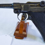 SOLD, GERMAN WWII byf 42 BLACK WIDOW LUGER PISTOL, VET BROUGHT BACK WAR TROPHY NAZI LUGER