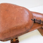 SOLD, WELL MARKED  JAPANESE TYPE 14 NAMBU HOLSTER, RUBBERIZED CANVAS CONSTRUCTION, EXCELLENT!