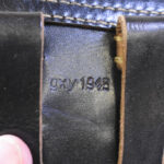 SOLD, SCARCE END OF WAR gxy 1945 MARKED P.38 HOLSTER, MINT CRISP!