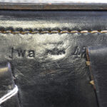 SOLD WC5, RARE EARLY  jwa 42 (MORITZ STECHER, FREIBERG) 1942 HARDSHELL P.38 HOLSTER, VERY SHARP!