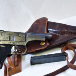 SOLD, JAPANESE  WW2 TYPE 94 NAMBU PISTOL 19.6 DATE (Jun,1944), 2 MATCHING MAGS FULL RIG!