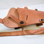 SOLD, US WW2 MINT NEW UN-ISSUED ENGER KRESS MADE M3 SHOULDER HOLSTER FOR THE COLT 1911A1 PISTOL