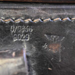 SOLD  WC24, VERY SCARCE 1944 Rb NUMBERED HARDSHELL P.38 HOLSTER, VERY NICE!