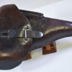 SOLD WC32, 1940 DATED GERMAN Cz38 P39(t) HARDSHELL HOLSTER, SCARCE!