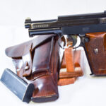 SOLD ULTRA RARE NAZI POLICE “EAGLE/C” MARKED MAUSER MODEL 1934 PISTOL, THE RAREST NAZI POLICE PISTOL, MINT FULL RIG!