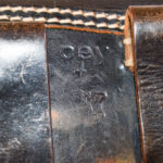 Sold RARE MAKER CODE cey 4 (KARL BUDISCHOVSKY) 1944 SOFTSHELL P.38 HOLSTER, VERY SHARP!