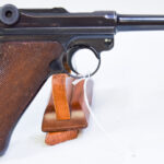 SOLD, RARE 1940 MAUSER BANNER P.08 LUGER PISTOL, NAZI POLICE EAGLE/L, MINT CRISP!