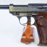 SOLD  WALTHER ac 45 P.38 PISTOL, VERY EARLY 1945 PRODUCTION,  PRE LETTER BLOCK,MINT CRISP!