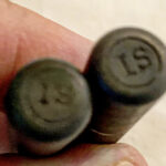 SOLD WW2 - M1 Carbine oiler - IS (International Silver) marked - needed in order to attach in sling well...2 AVAILABLE