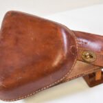 SOLD EARLY STYLE TAN CLAMSHELL TYPE 14 NAMBU HOLSTER, NICE!