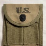 sold MINT! Original & Scarce 1943 dated WWll US M1 carbine stock mag pouch