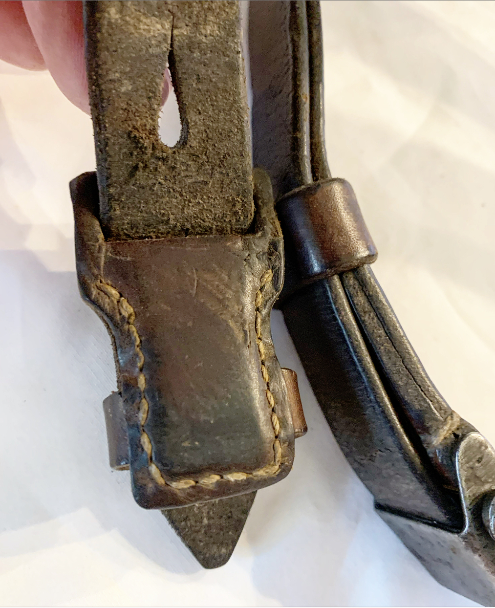 NICE ORIGINAL K98 LEATHER SLING - WW2 - Pre98 Antiques