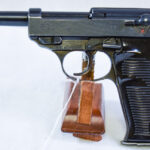 SOLD GERMAN WW2 cyq CODED SPREEWERKE P.38 PISTOL, ”W” BLOCK 1944 PRODUCTION, COG HAMMER VARIANT, MINT CRISP!