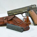 SOLD  EXCEPTIONAL VERY LATE K BLOCK NAZI Viz 35 RADOM PISTOL, PHOSPHATE FINISH, FULL RIG, JUST STUNNING! DOCUMENTED VET TROPHY!