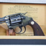 SOLD, EXCEPTIONAL 1932 1st YEAR PRODUCTION COLT DETECTIVE SPECIAL WITH ORIGINAL BOX, PERFECT 1930'S GANGSTER GUN!