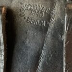 SOLD, WC42 ULTRA RARE 1940 DATED GENSHOW MADE P.38 HOLSTER, NICE!