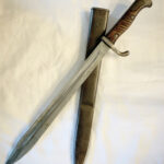 SOLD GERMAN WWI BUTCHER BLADE BAYONET, 1915 C.G. HAENEL, VERY SHARP!
