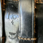 SOLD  WC41 VERY RARE MAKER fkx 4 CODED (GUSTAV SUDBRACH) SOFTSHELL P.38 HOLSTER, NICE!