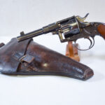 SOLD IMPORTANT & SCARCE IMPERIAL GERMAN M1883 REICHSREVOLVER, VERY EARLY PRODUCTION #133, WITH VERY RARE CAVALRY HOLSTER!