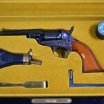 SOLD, RARE (1 of 500) 1970'S COLT 2nd GENERATION CASED 1849 WELLS FARGO POCKET MODEL REVOLVER, MINT NEW! FANTASTIC CHRISTMAS GIFT!