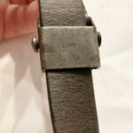 ORIGINAL - WW2 GERMAN K98k LEATHER RIFLE SLING, L&F MARKED, NICE!