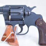 SOLD, RARE US WW2 COLT COMMANDO REVOLVER WITH 2 INCH BARREL, COLT FACTORY LETTER SHIPPED TO MILITARY INTELLIGENCE, PACIFIC THEATER, MINT CRISP!